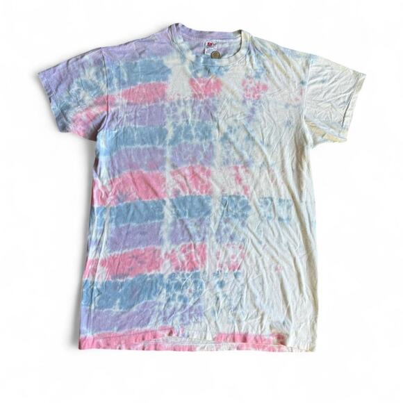 Vintage VTG 90s Tye Dye Single Stitch T-shirt - Picture 1 of 8